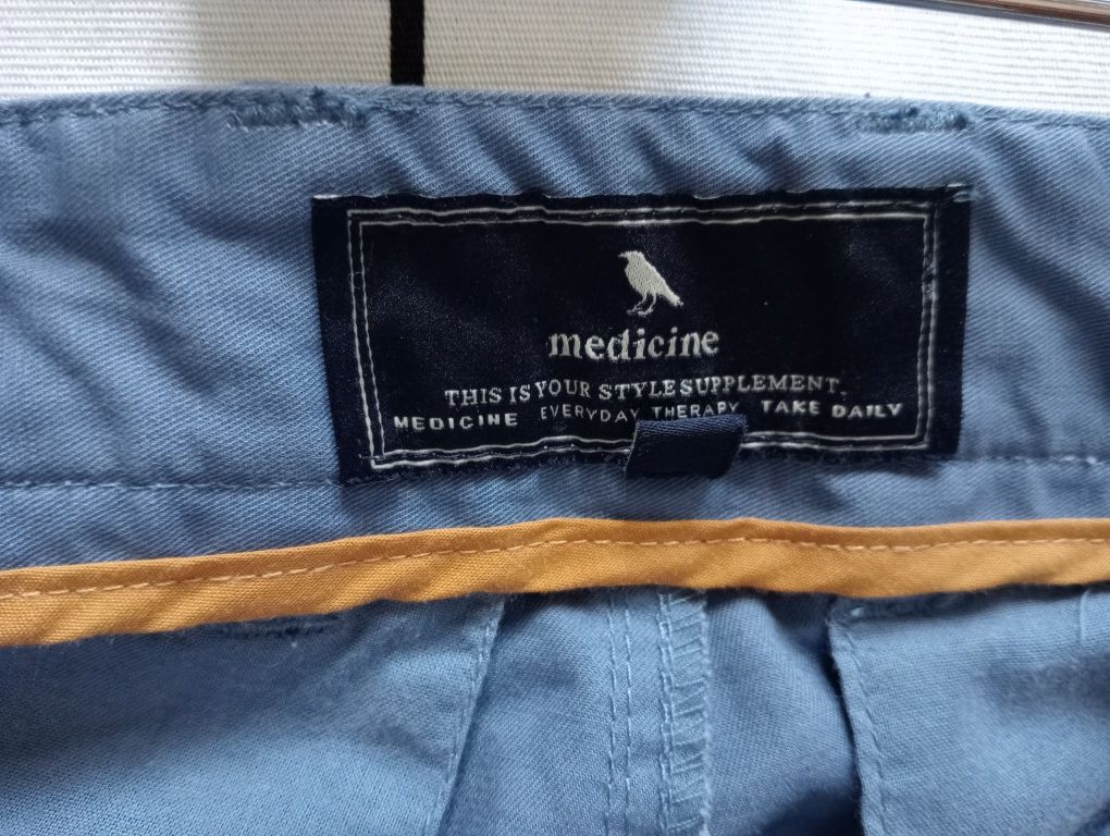 Spodnie Medicine L niebieskie