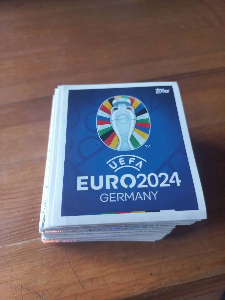 Naklejki euro 2024 topps