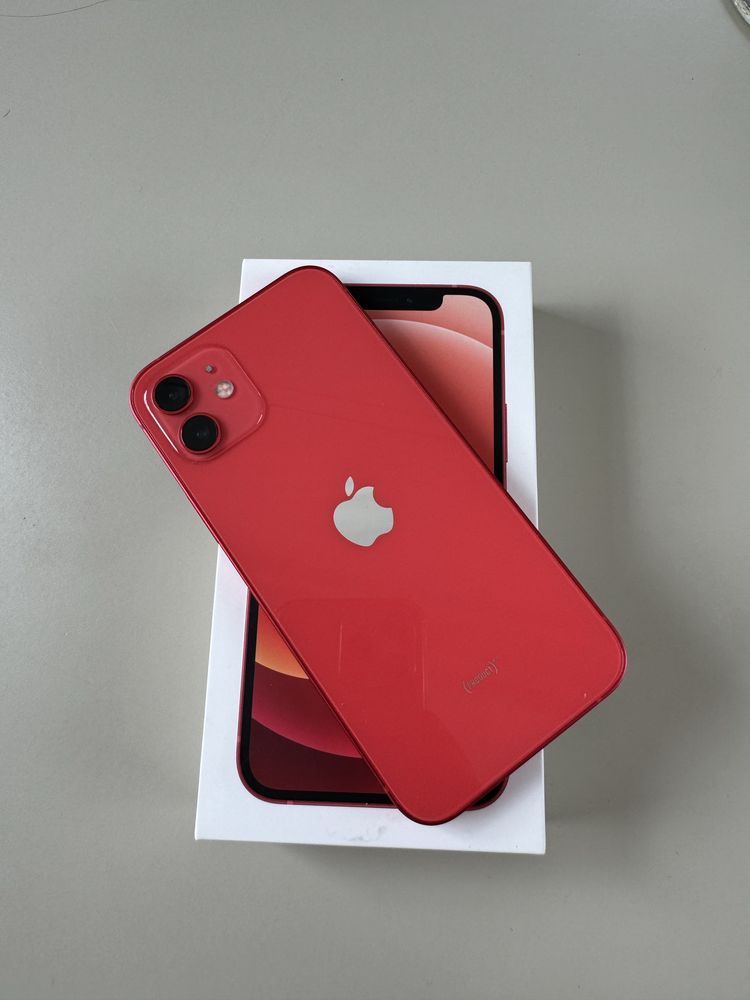 Iphone 12 red 128gb como novo