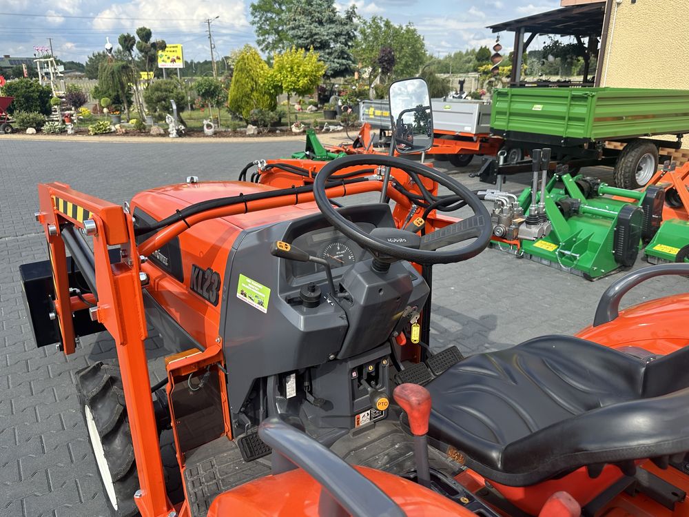 Mini Traktor Kubota KL-23 23km z ładowaczem czołowym tur4x4 Super stan