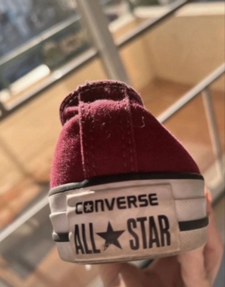 All Star Converse Bordeaux unisexo