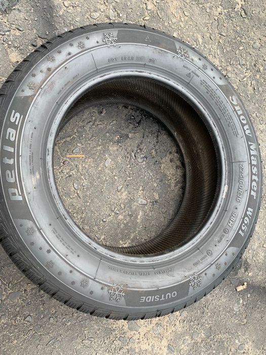 Шини 225/60 R16 Petlas 2019p зима 6,9мм