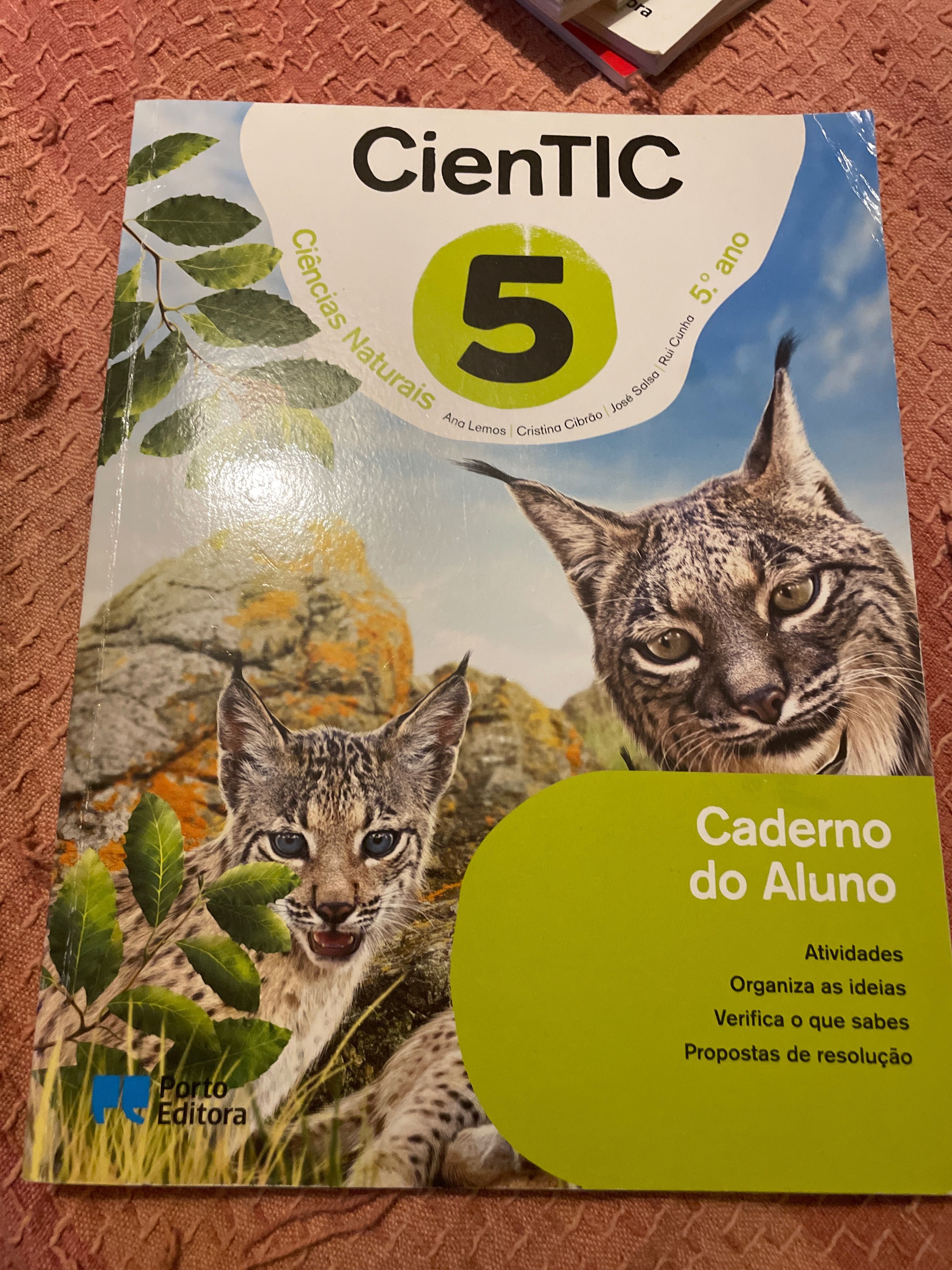 Cadernos de atividades 5 e 7 ano