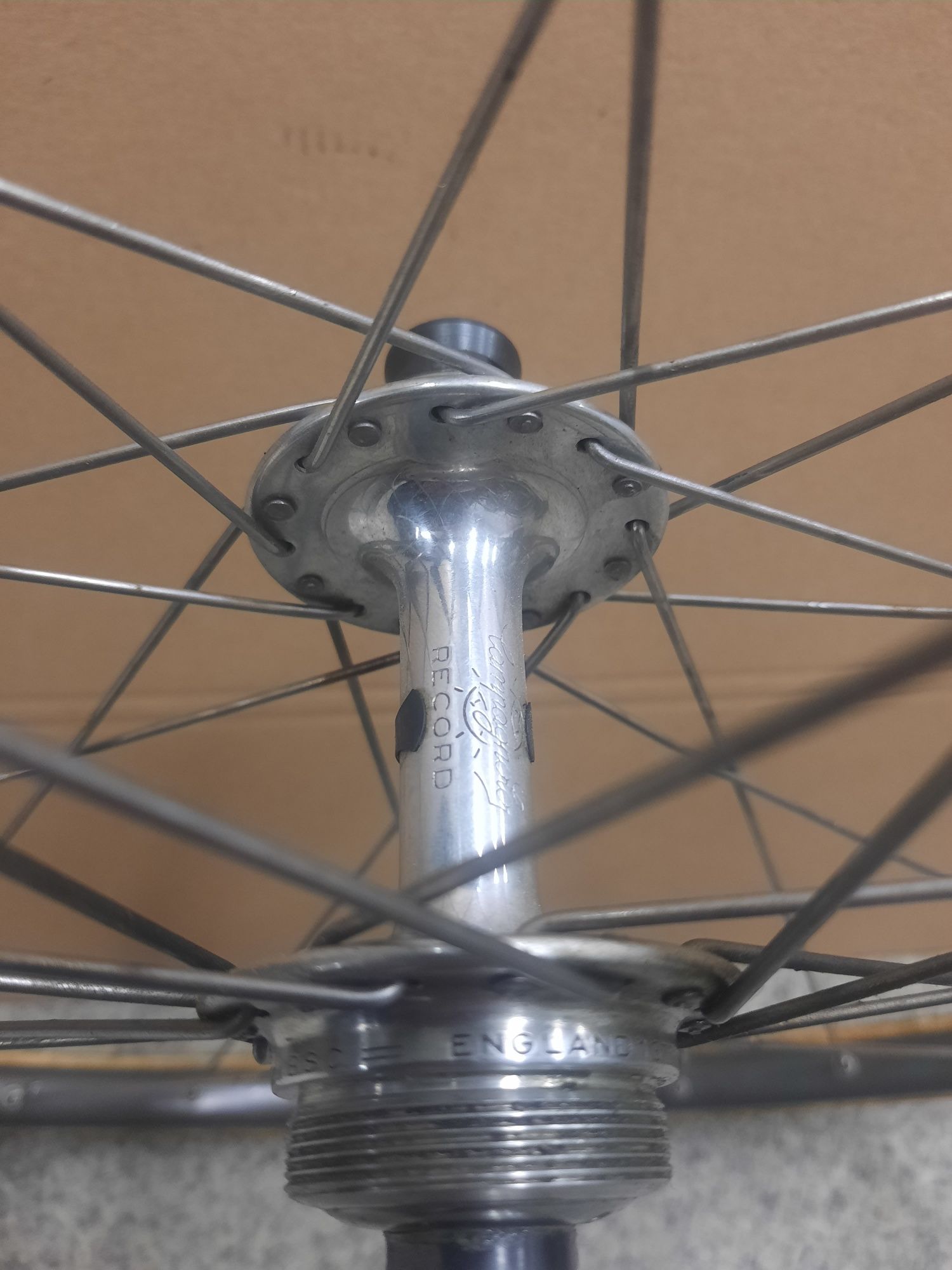 koło szosowe campagnolo record retro kolarzówka mavic gl 330 . 0125k1