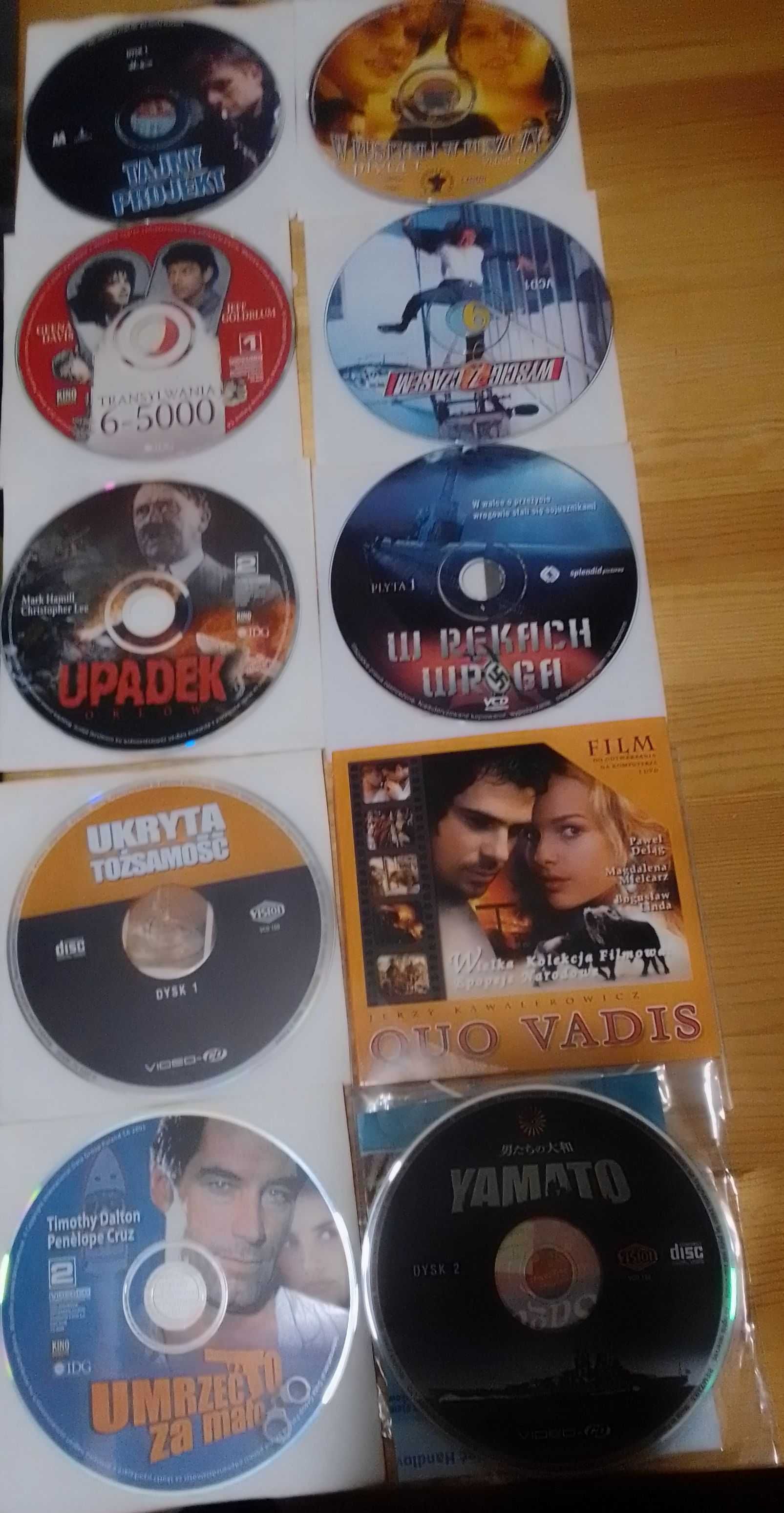 Sprzedam tanio używane  filmy VSD