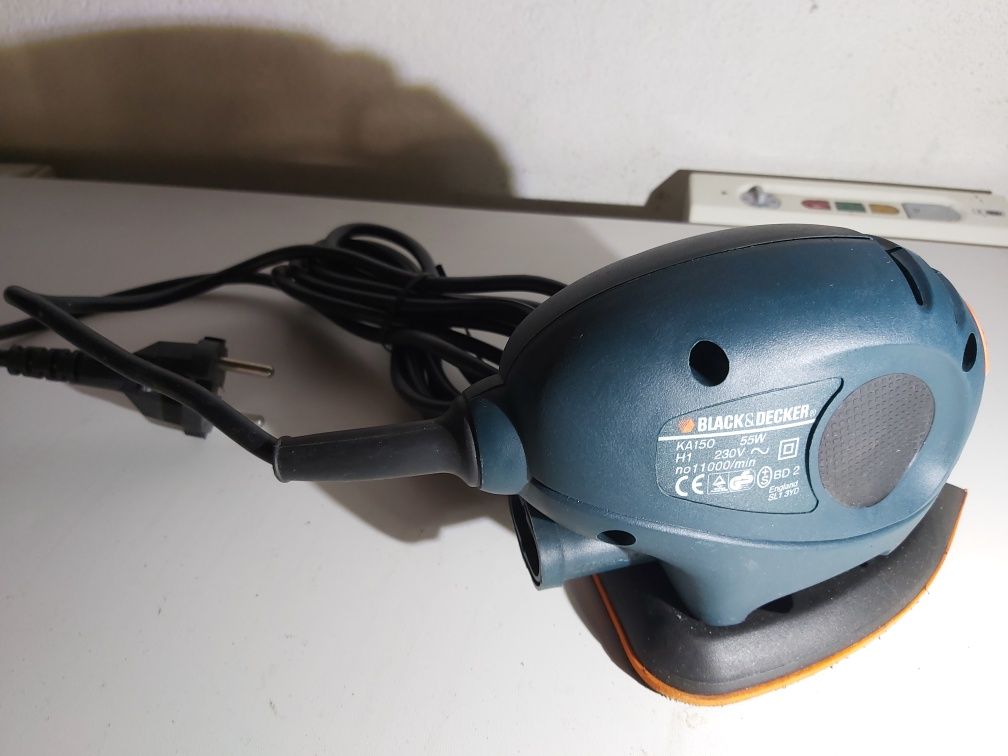 Máquina lixar Black & Decker mouse