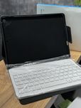Чохол з клавіатурою для Планшету iPad 9,Чорний з білою клавіатурою