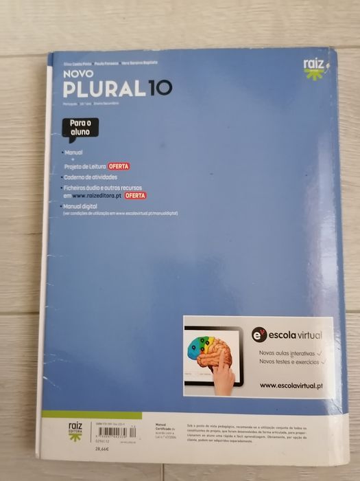 Manual de Português Novo Plural 10