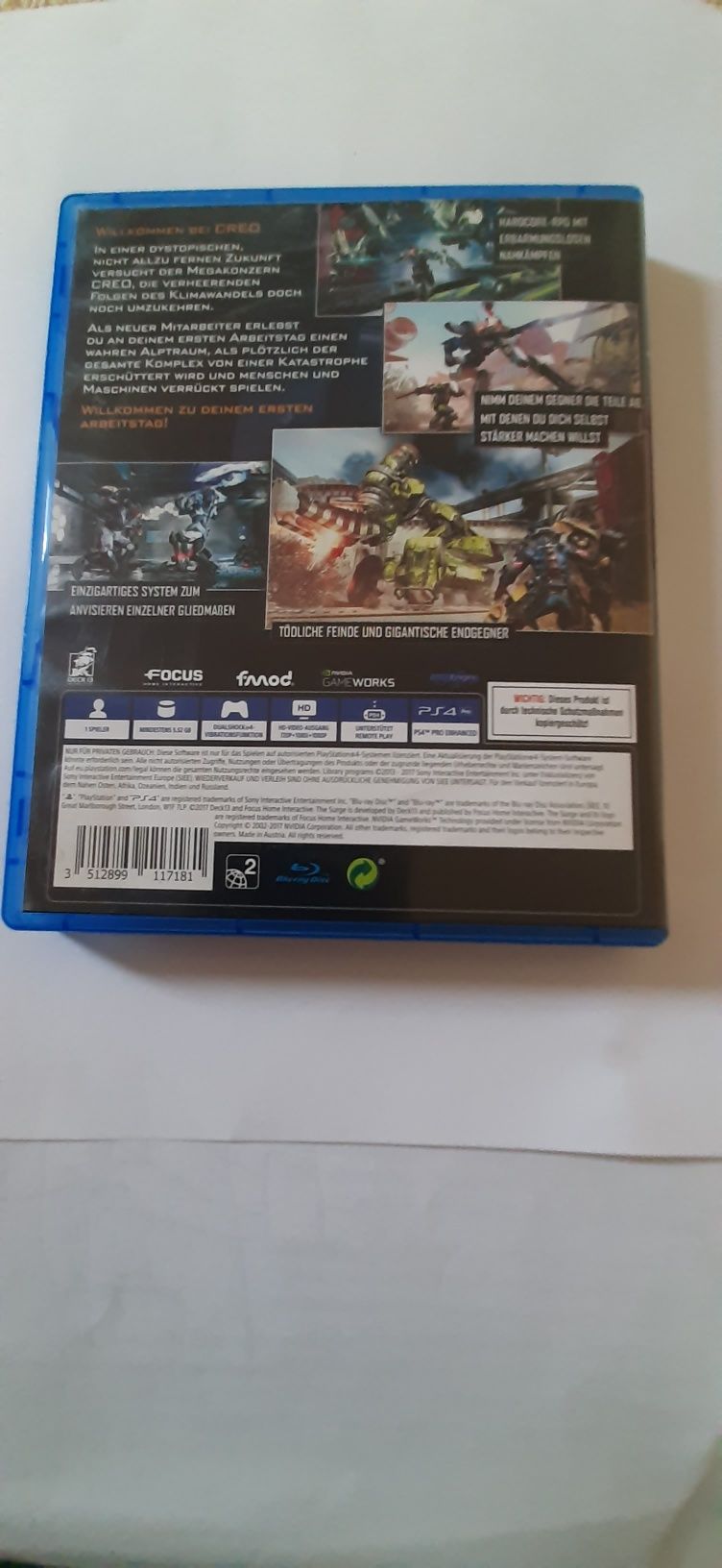 Ps4 gra The Surge .