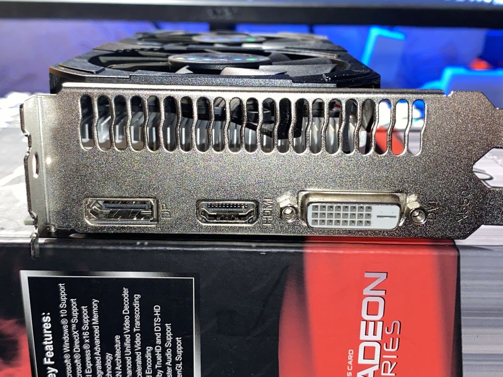 Видеокарта Radeon RX550 4GB DDR5