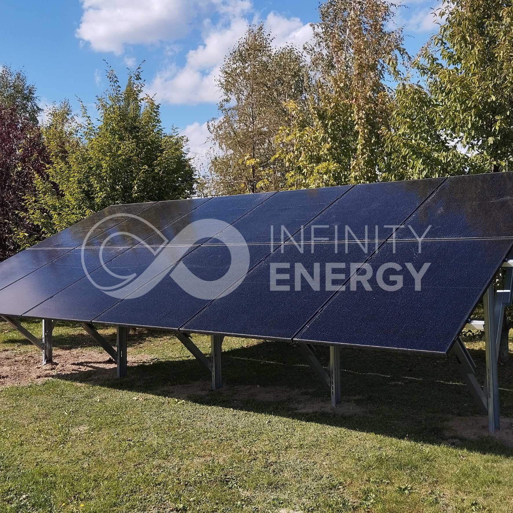 Fotowoltaika 10 kW + Magazyn Energii 10 kW na gruncie - MONTAŻ W CENIE