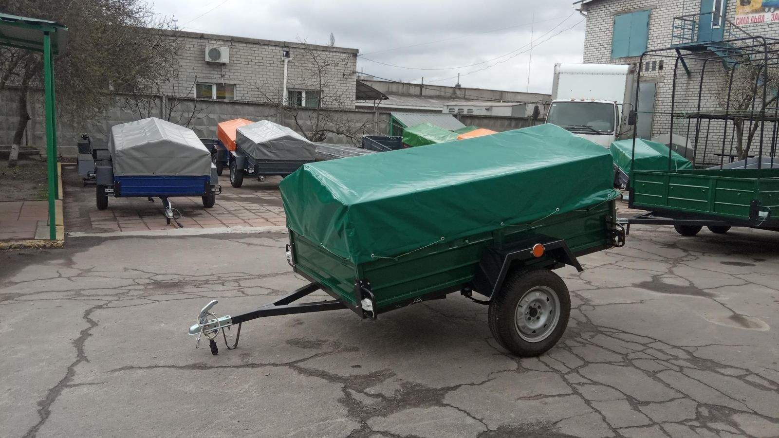 Купить прицеп причіп 2000/1300/410 с завода с документами