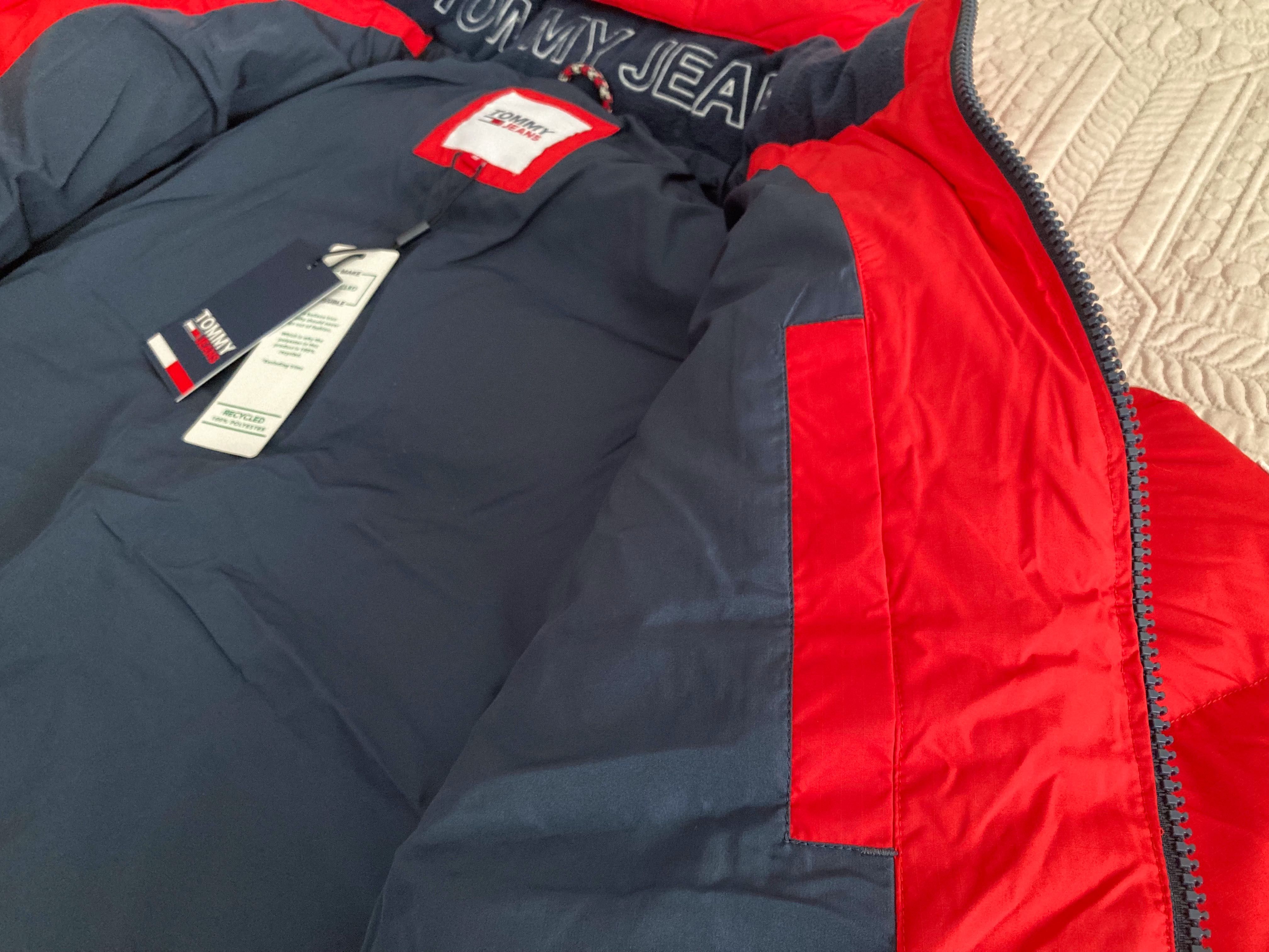 Tommy Jeans // Essential Down Jacket - Red - Size M