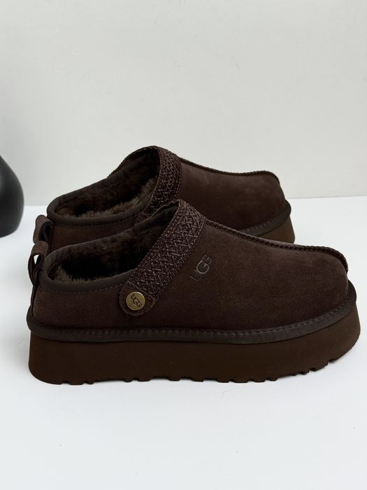 Уггі аг UGG tasman platform espresso угі зимові на хутрі таз