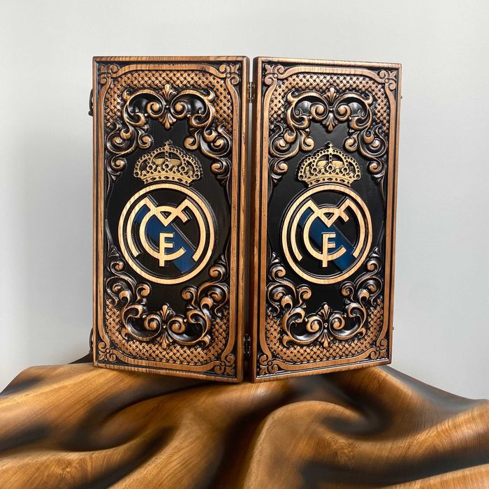 Нарди нарды з дерева, Arsenal, Manchester, Real, різні футбольні клуби