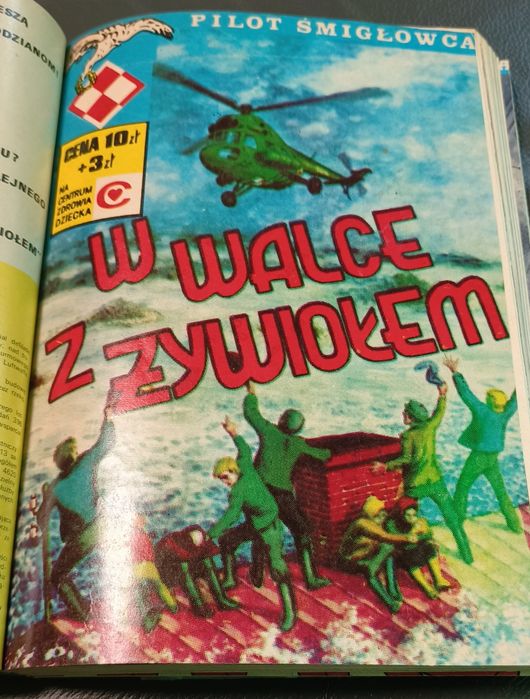 Pilot Śmigłowca  7 zeszytów oprawionych introligatorsko