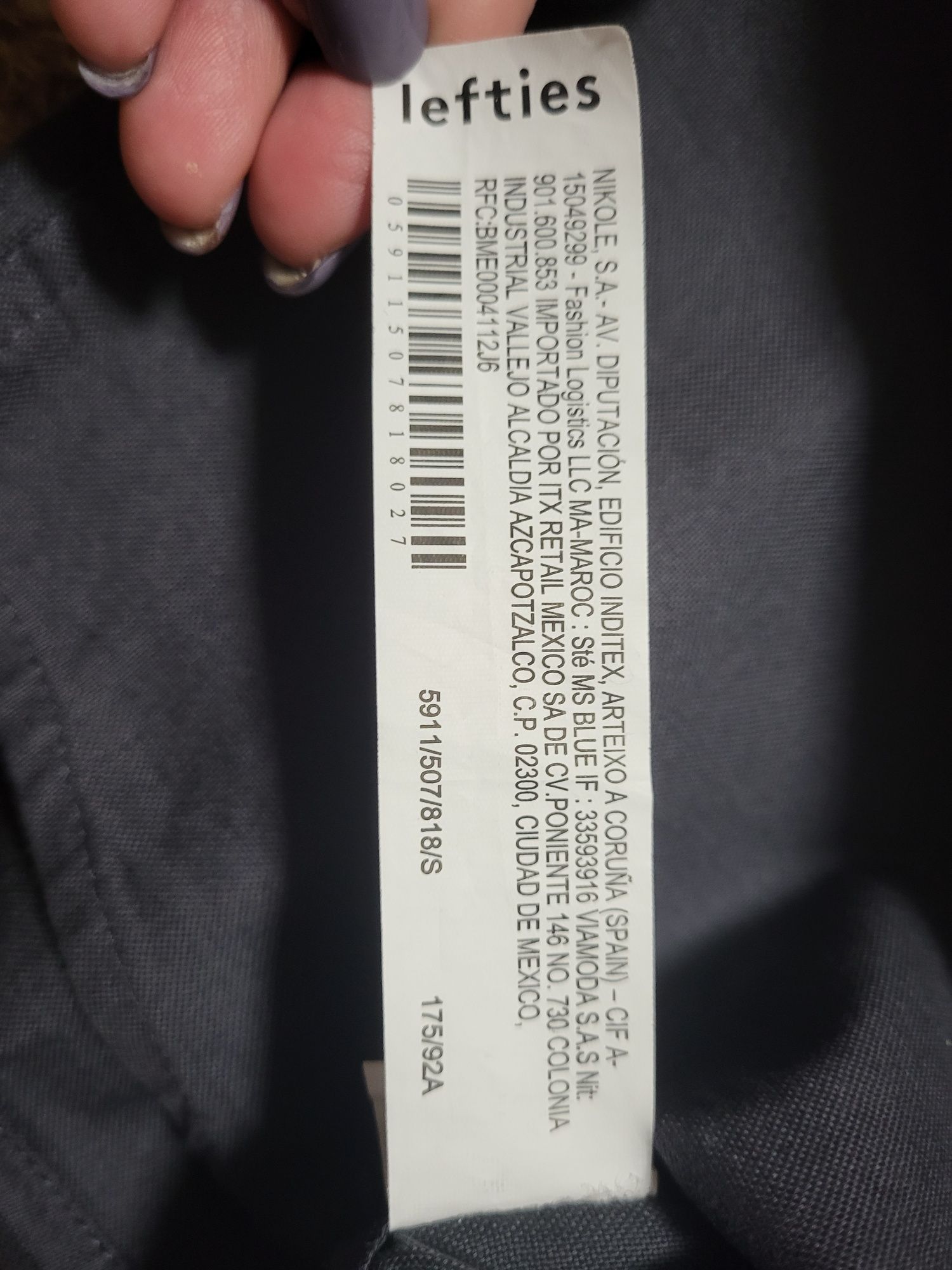 Camisa nova de homem linho/algodão tamanho S