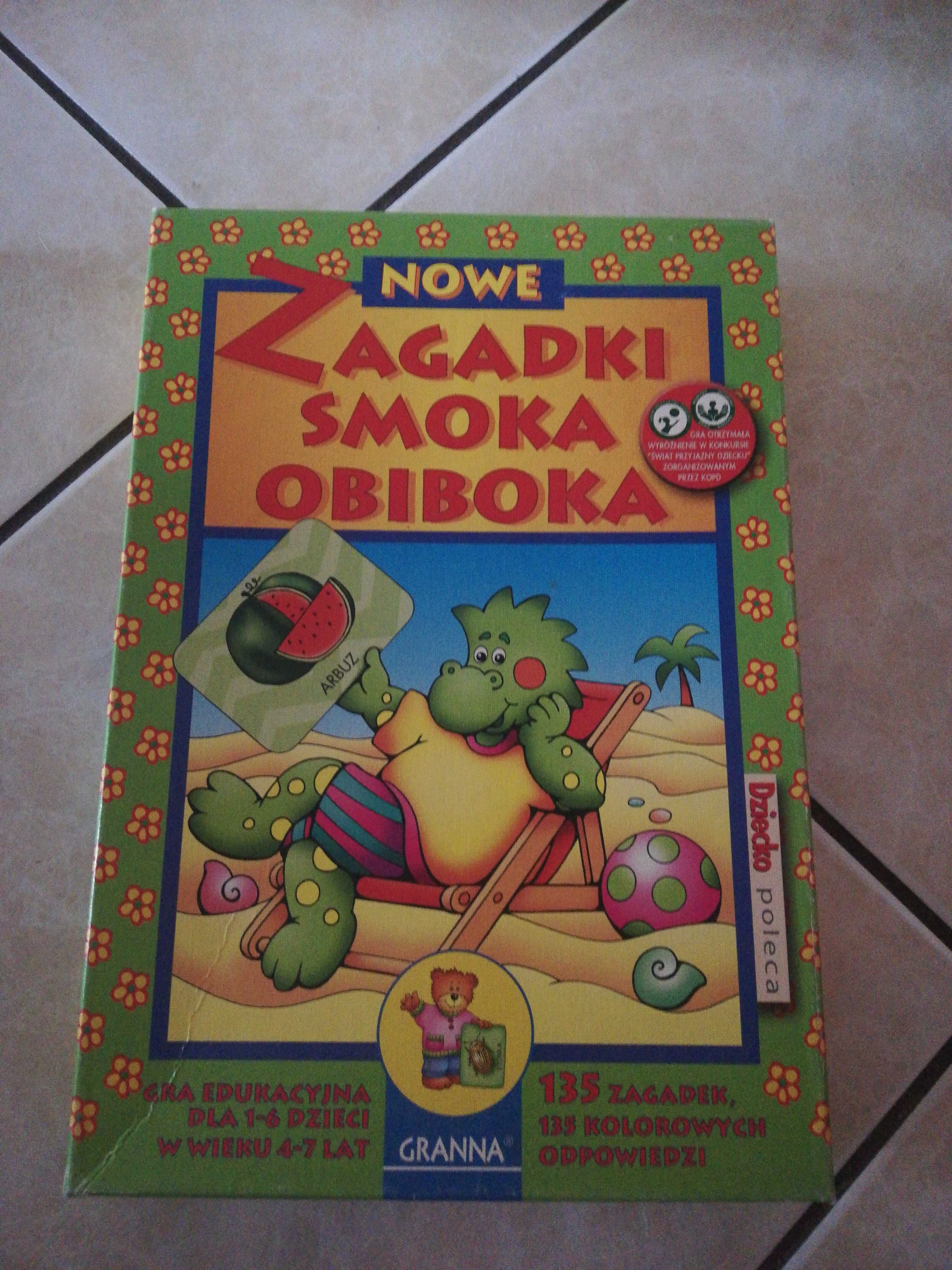 Gra edukacyjna - Zagadki Smoka Obiboka