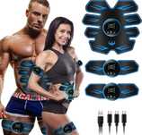 Eletroestimulador muscular, 6 modos, 9 níveis diferentes, novo