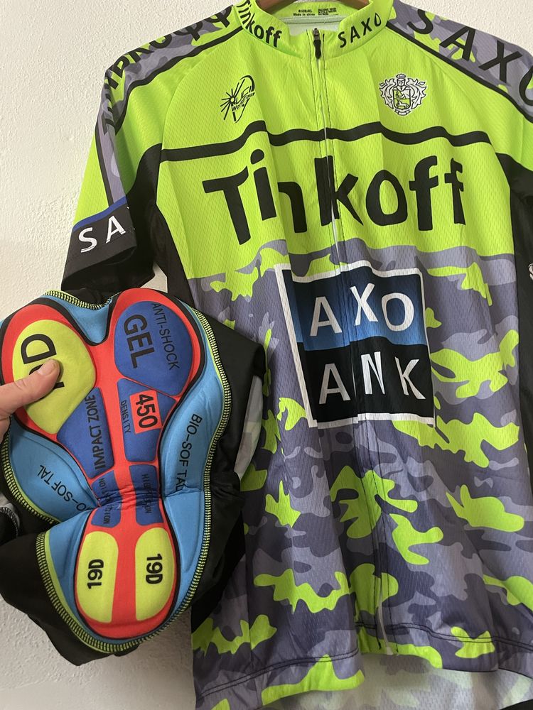 Equipamento completo ciclismo veste L