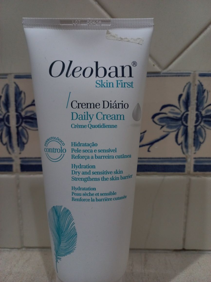 Oleoban creme hidratante de adulto ou crianca