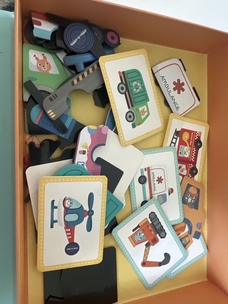 Magnetyczna tablica / box -Transport lelin dla dzieci