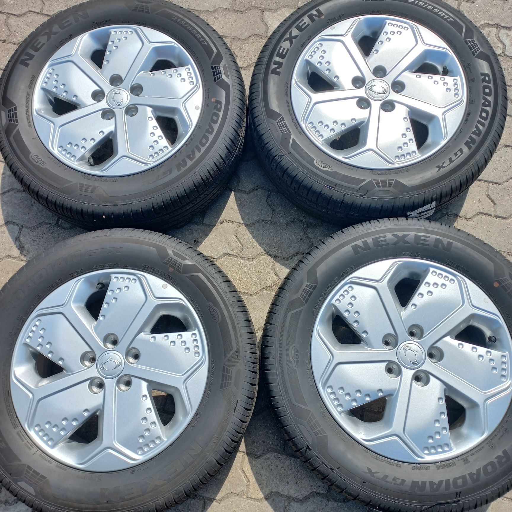 Oryginalne Felgi Aluminiowe SSANGYONG 17" 5x112 6,5J ET45,5 Idealne !