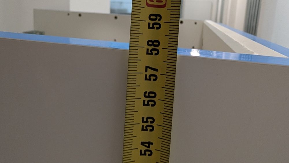 Szafka łazienkowa 45cm biała