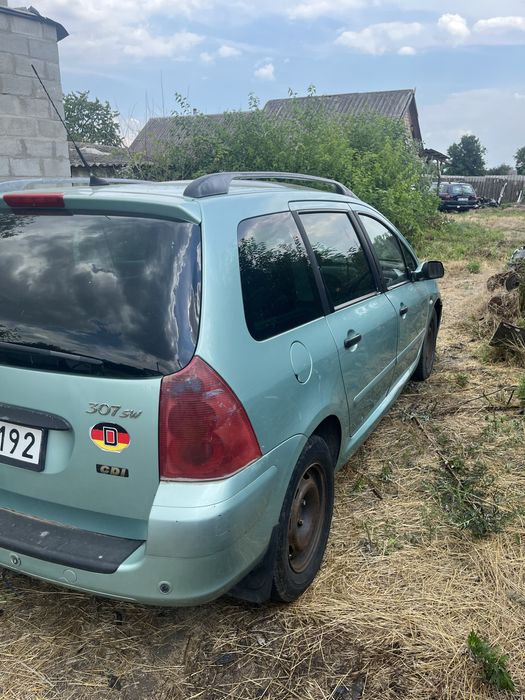 Пежо 307 SW 2,0 hdi на болти,панорама,скло,стартер,генератор,стойка