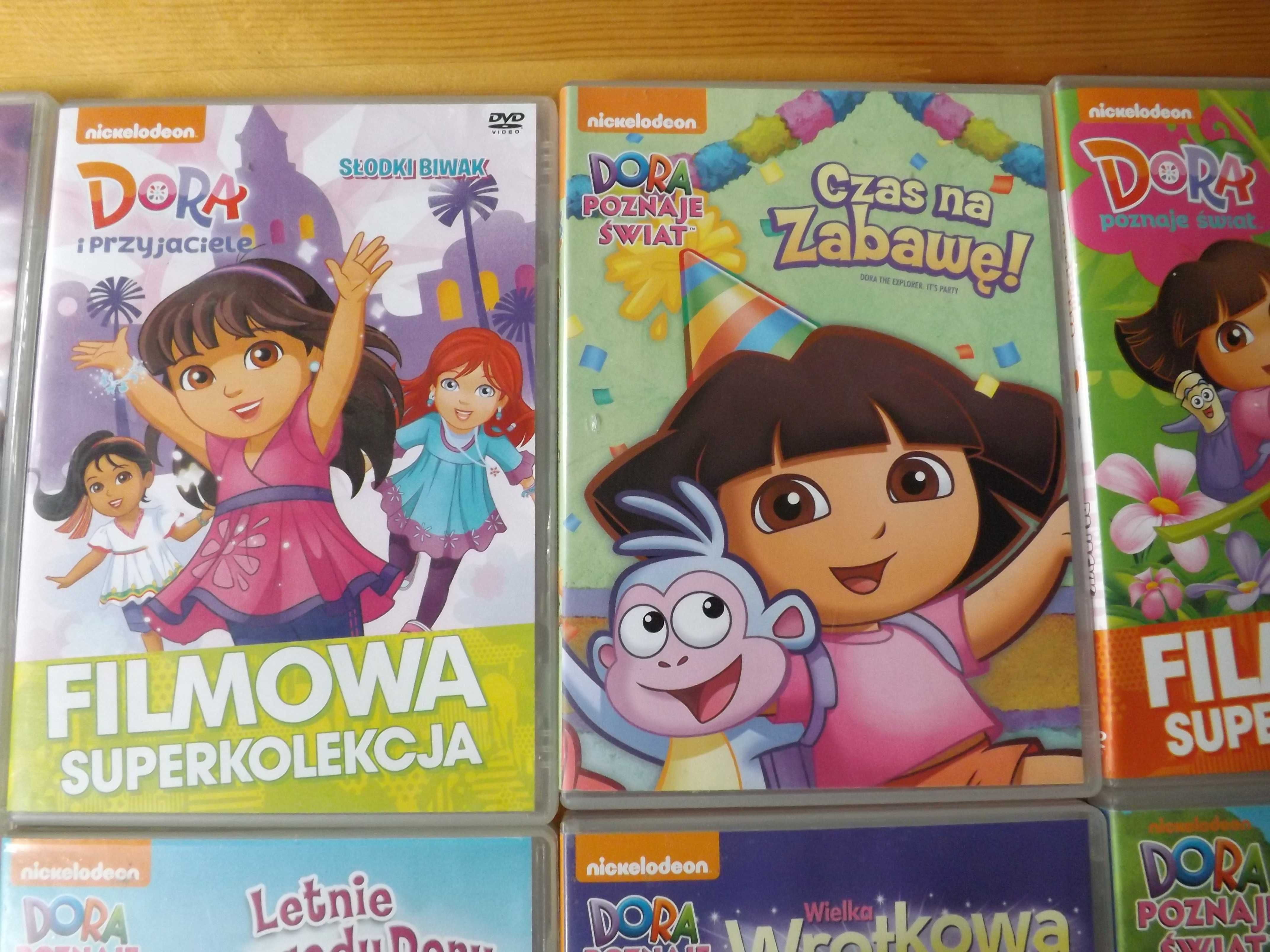 Dora poznaje świat , bajki filmy dvd