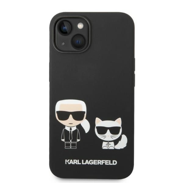 Etui Karl Lagerfeld Karl & Choupette Ikonik dla iPhone 14/15/13 6,1"