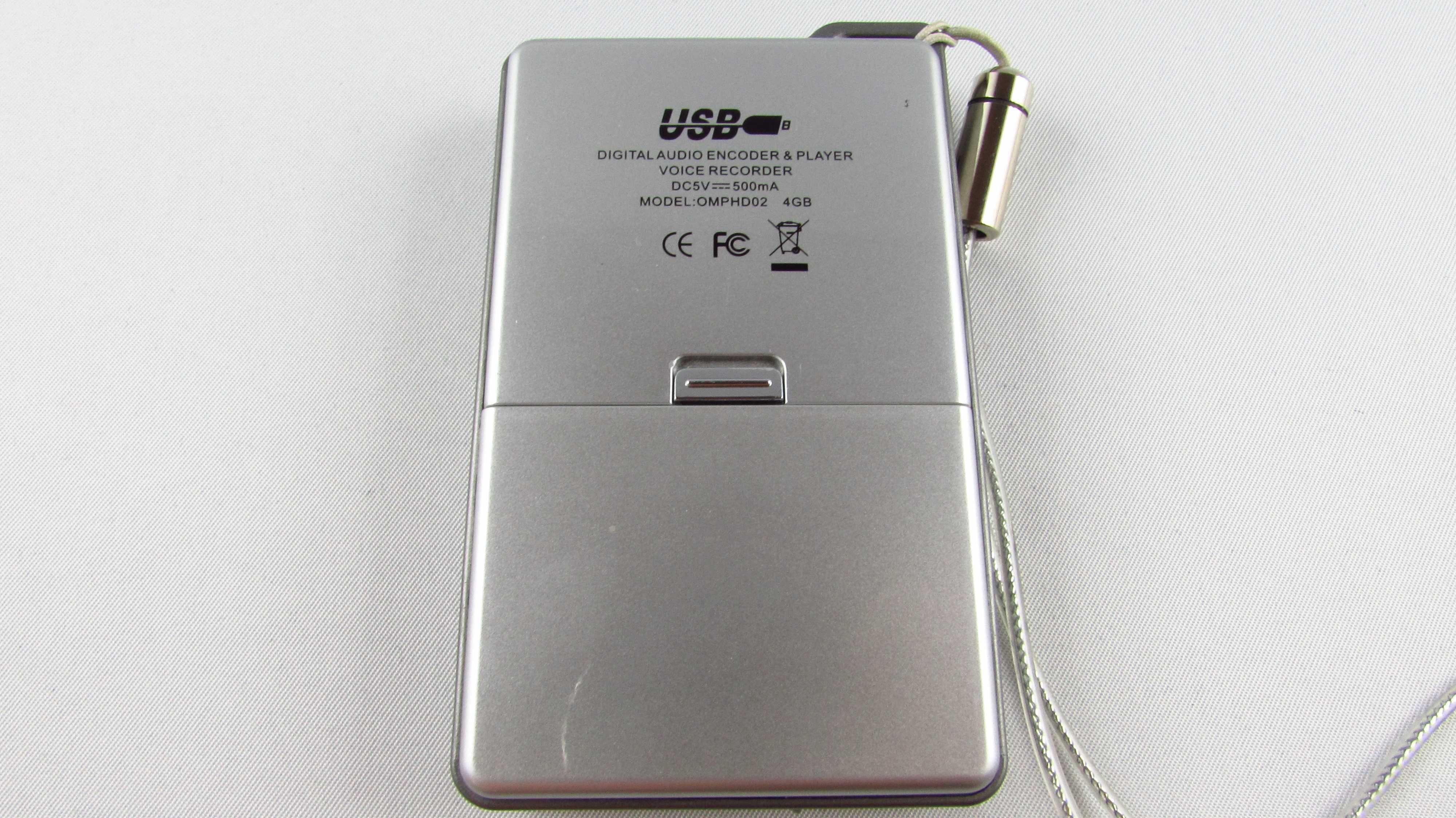 ONN - Odtwarzacz MP3 Dyktafon  OMPHD02 4GB