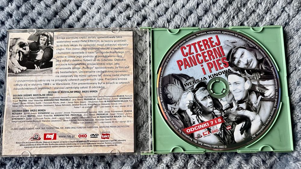 Czterej pancerni i pies - DVD plyty