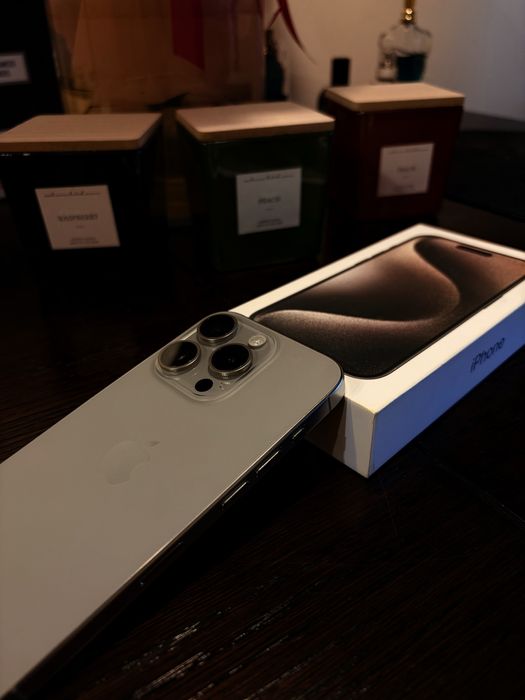 Iphone 15 Pro (Natural Titanium, 128gb)