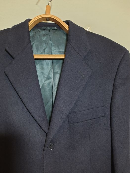 Кашеміровий піджак Hugo  насичений синій колір М