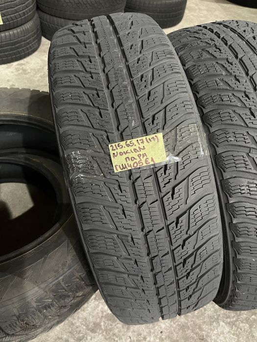ГШ405 зимові шини 215/65 r17 nokian пара резина р17