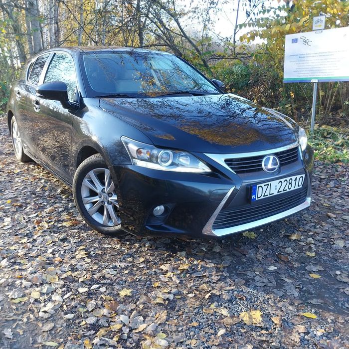 Lexus CT 1,8 Hybryda Bezwypadkowy,automat,navigacja,2 właściciel