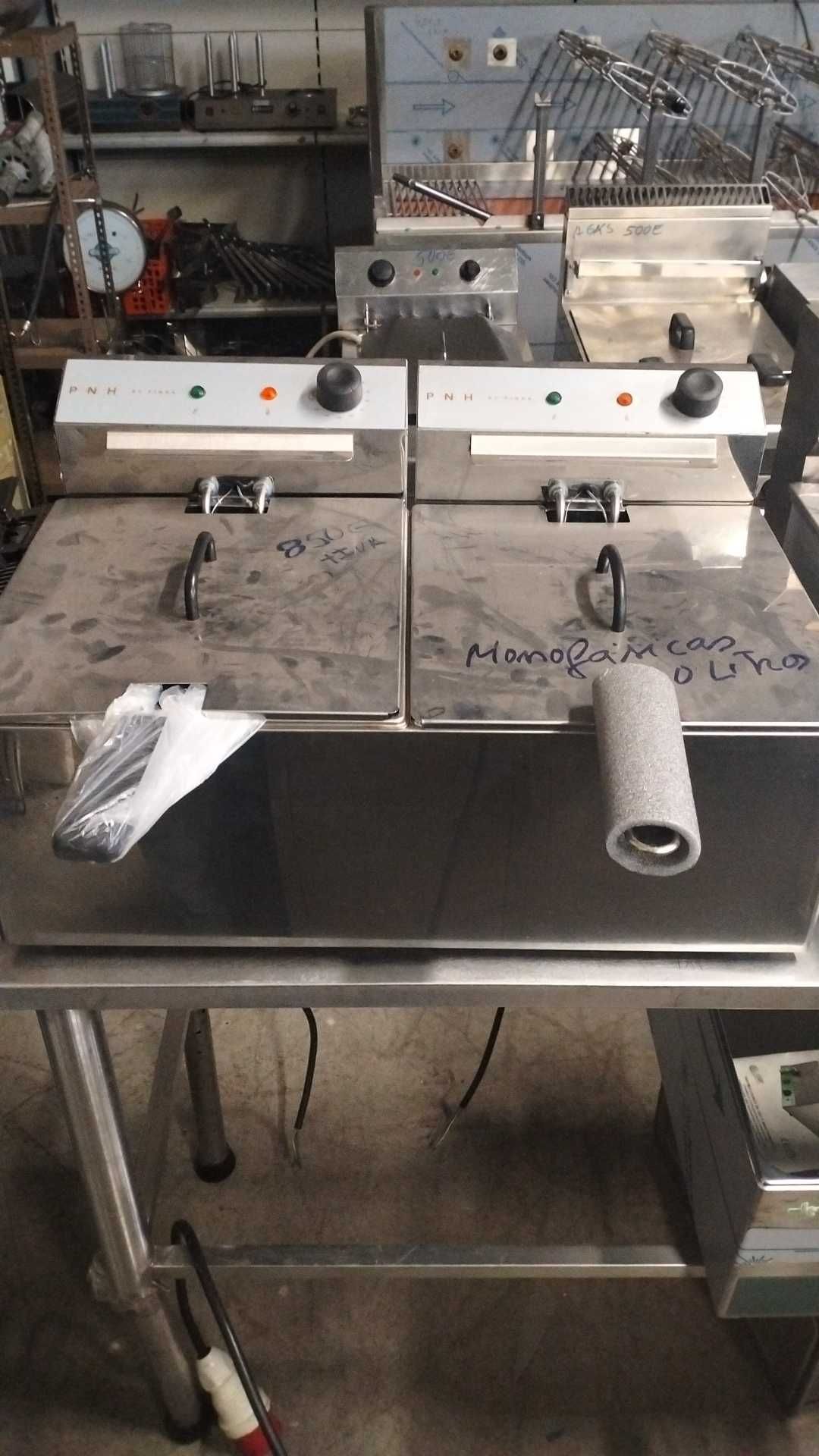 Vária gama de fritadeiras industriais