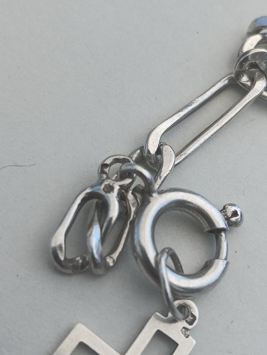 Fio/ cordão de prata com pendente