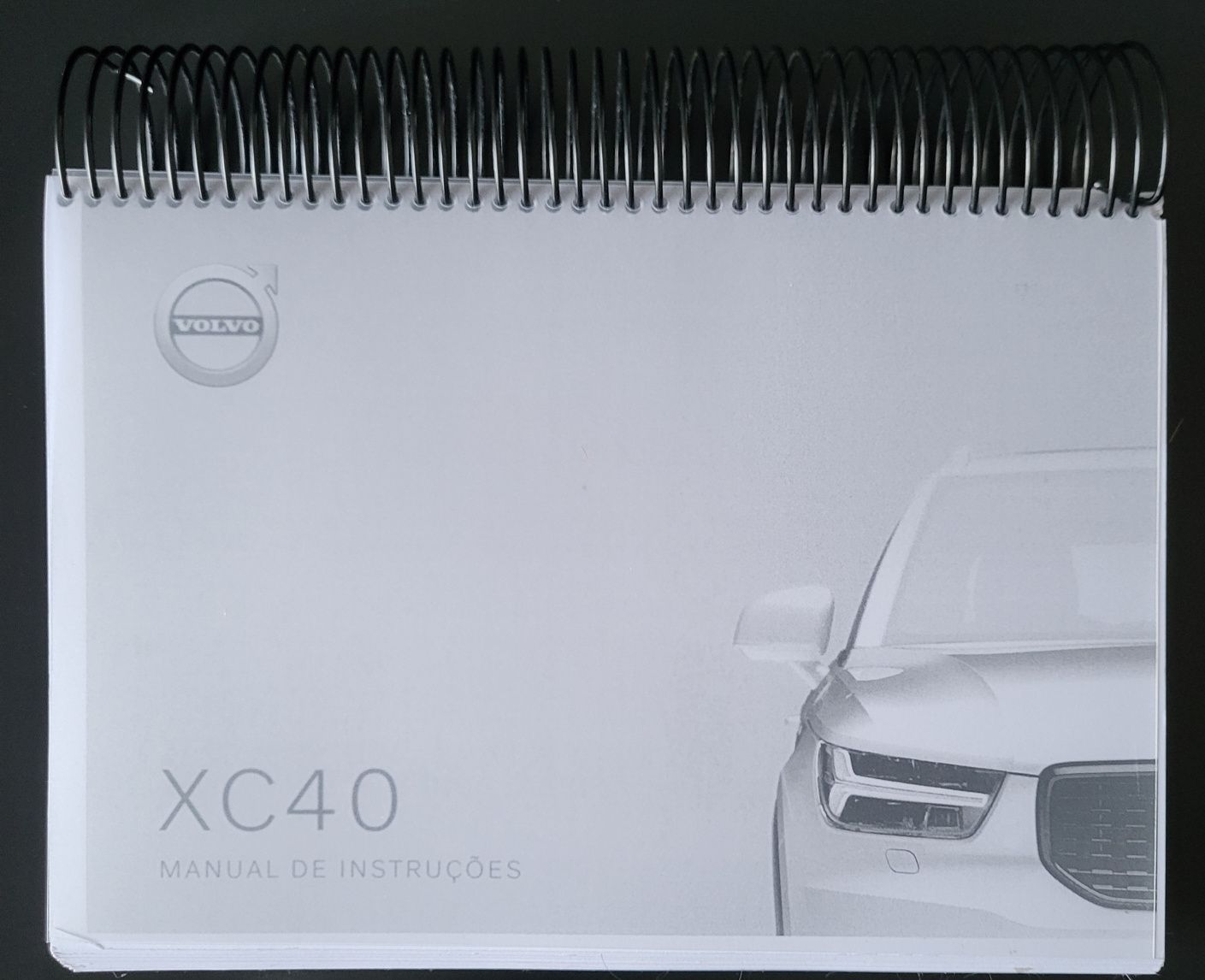 Manual de instruções Volvo XC40