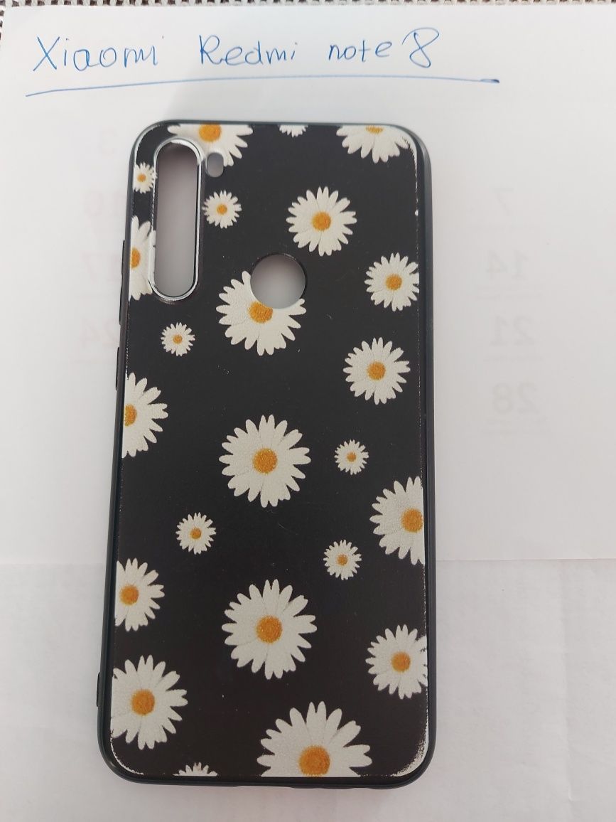 Etui plecki xiaomi redmi note 8 kwiaty