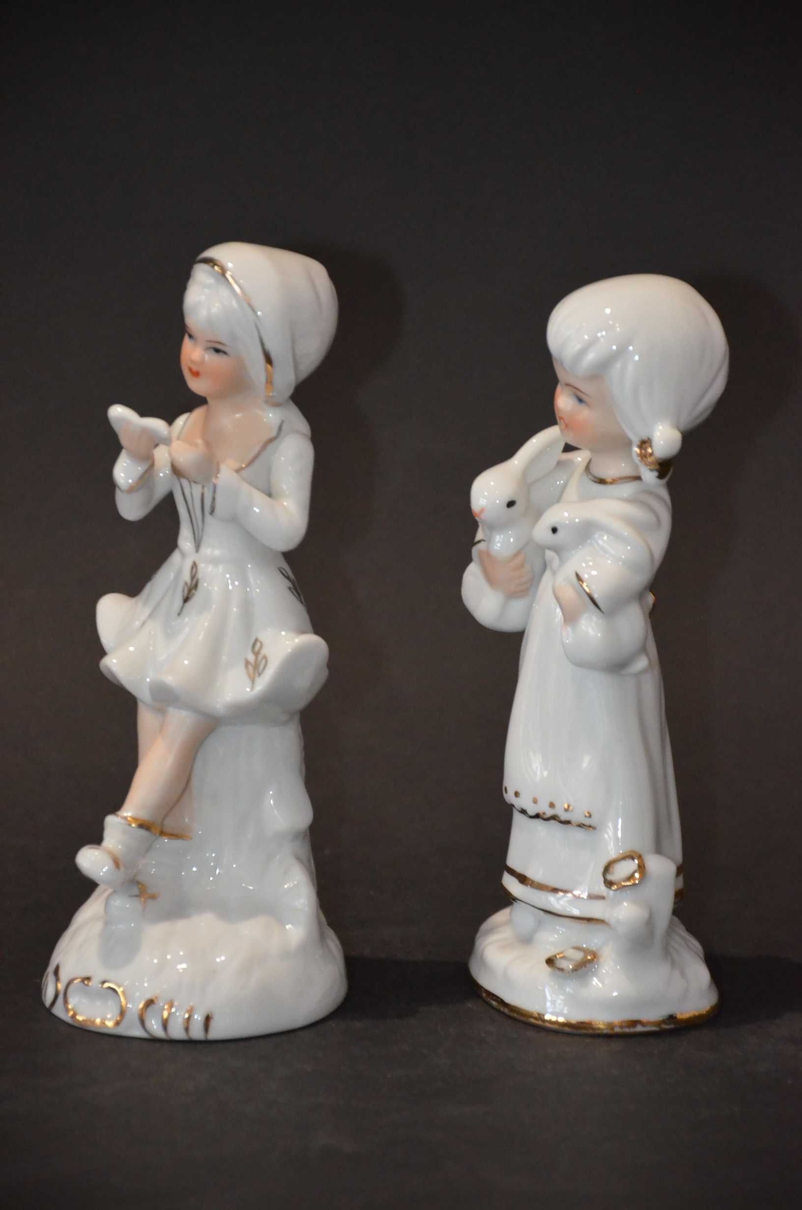 Porcelana, figurki dziewczynek