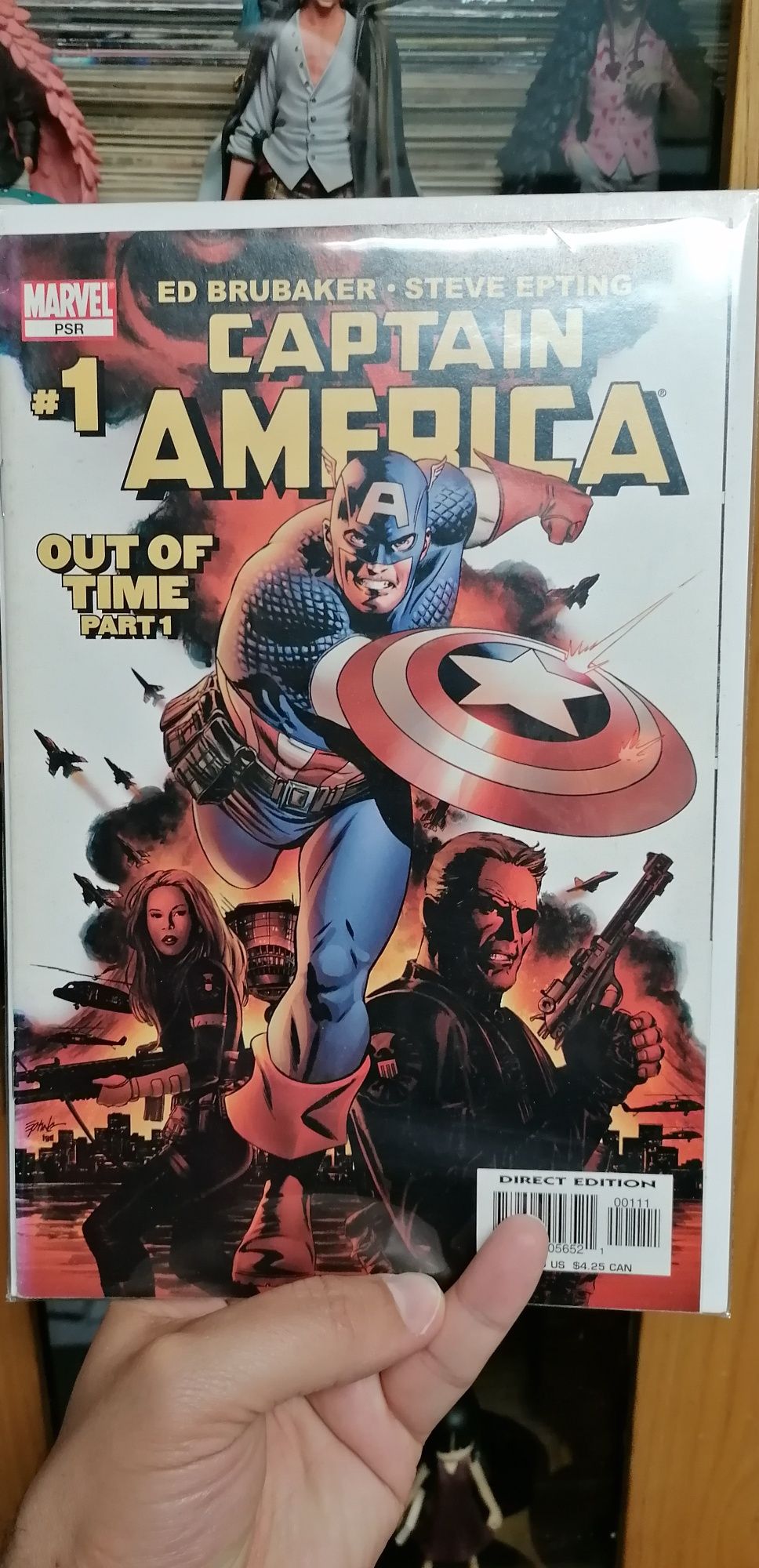 Captain America Comics Marvel 1,2,4,7 Brubaker run