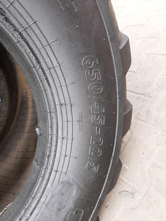 2x Opona używana rolnicza 650/45-22.5 650/45R22.5 BKT 1400zł W4431
