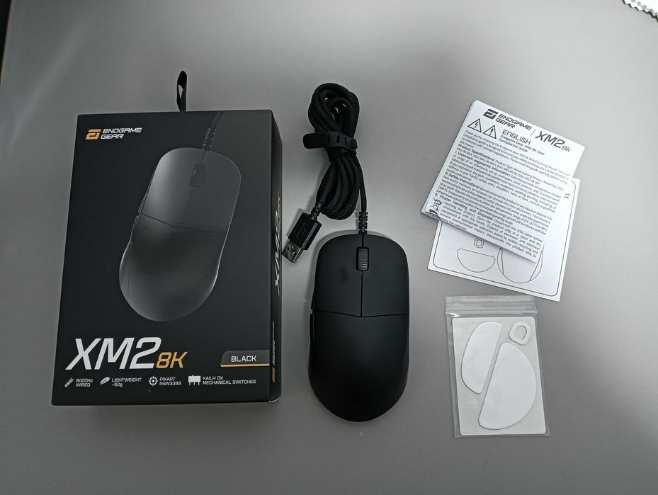 Rato com cabo Endgame Gear XM2 8K