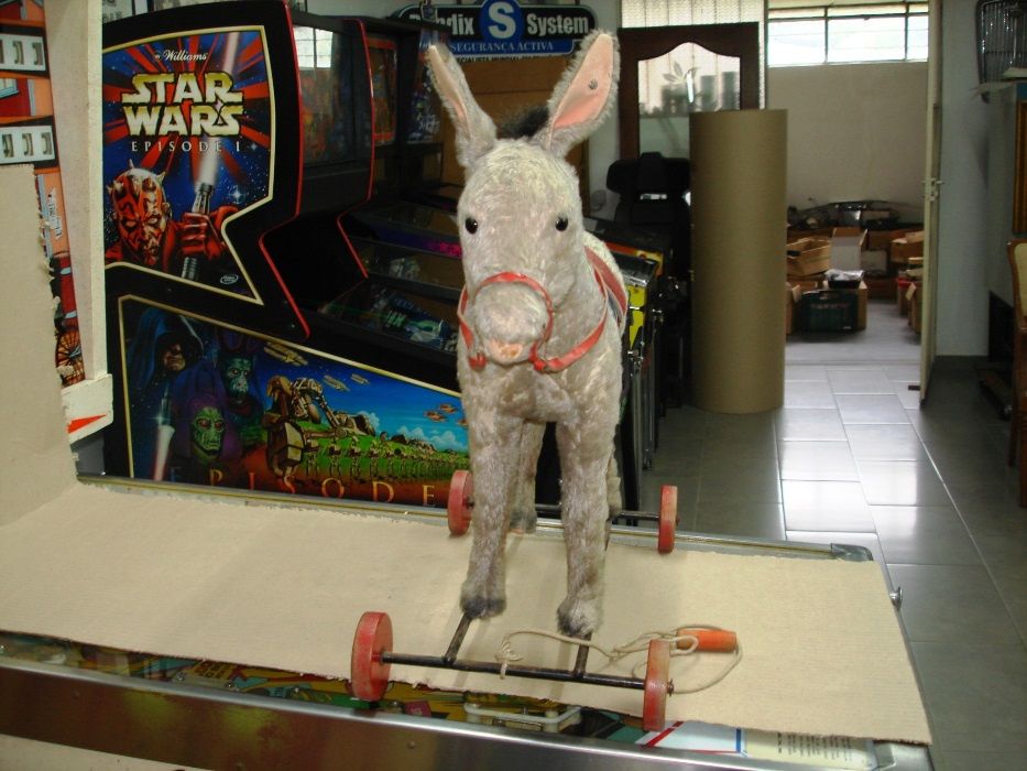 Burro brinquedo antigo ano 1940