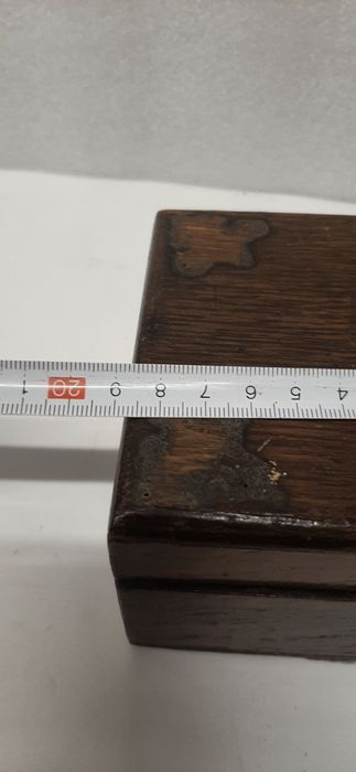 Drewniana szkatułka vintage