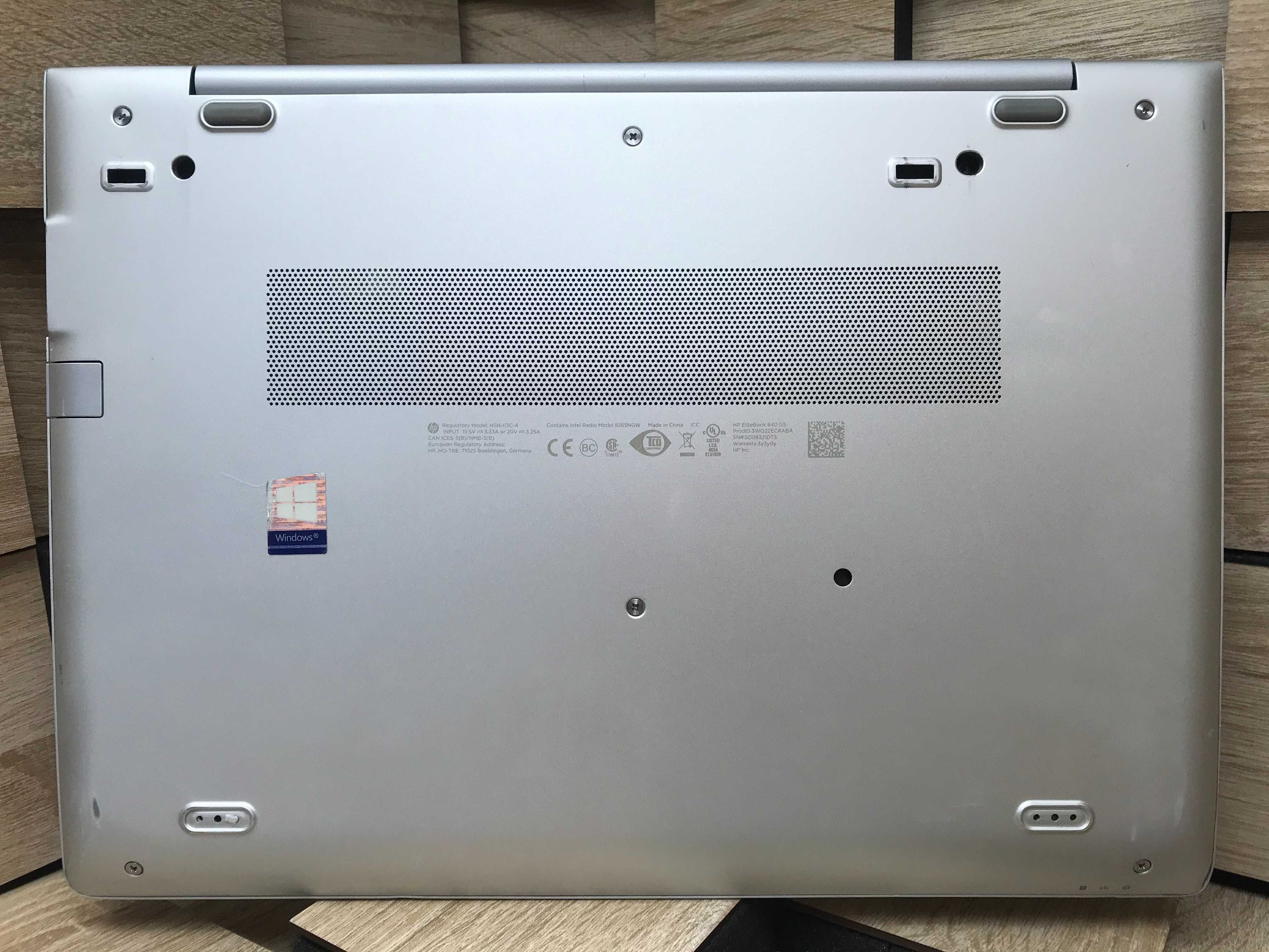 №4429 Ноутбук HP EliteBook 840 G5 14" FHD IPS/i5-8350U/8Gb/SSD256Gb