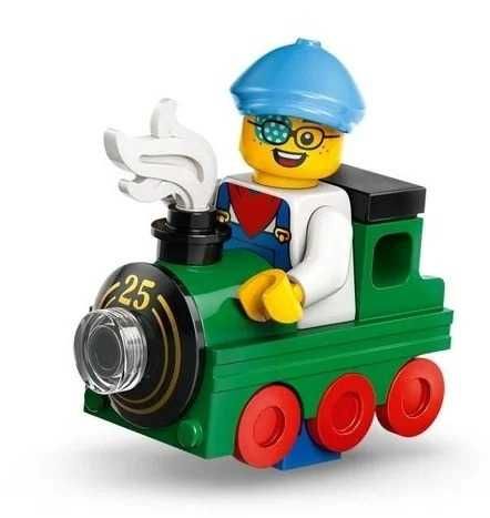 Minifigurka LEGO 71045 - młody fan pociągów - NIEOTWIERANE PUDEŁKO!