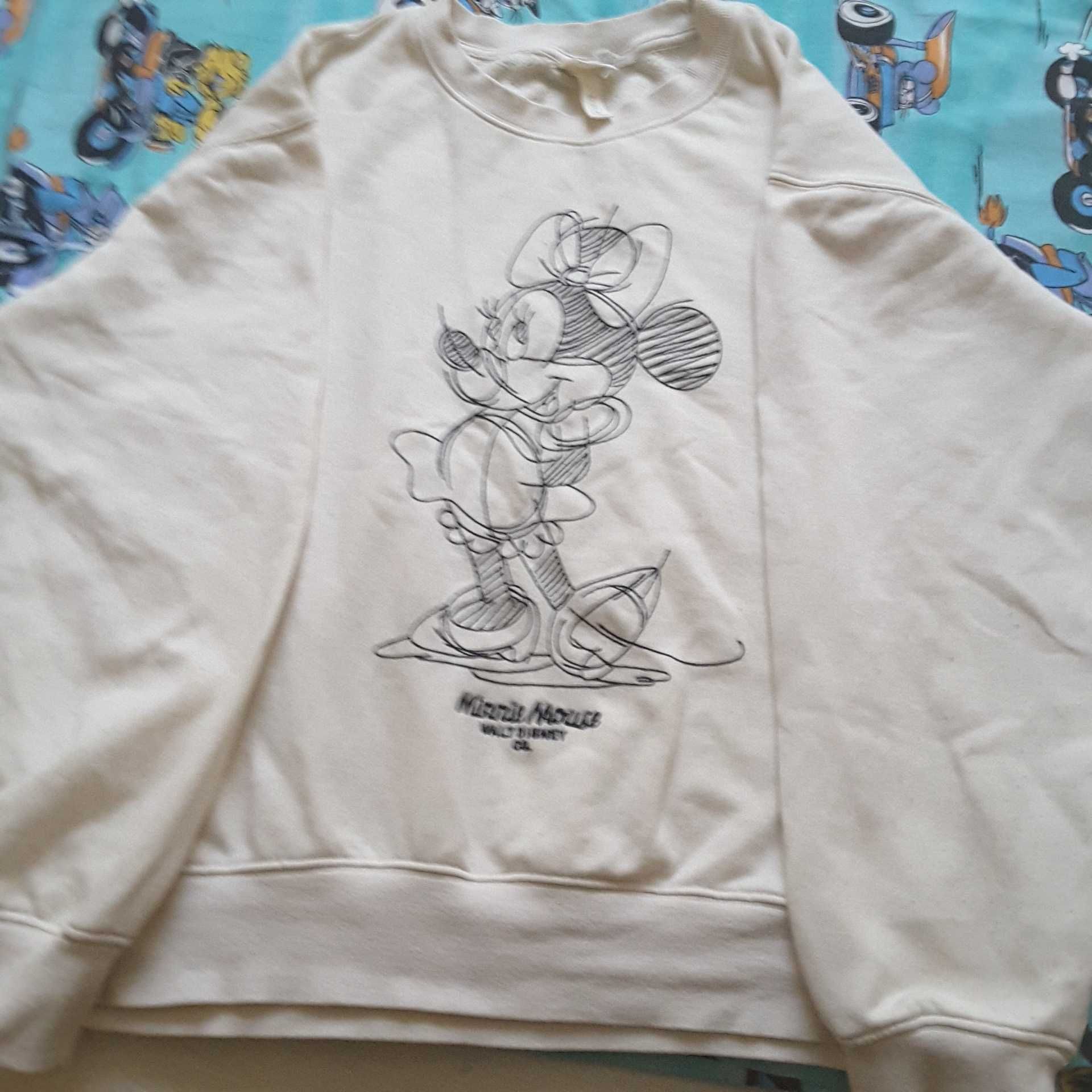 Bluza kolor ekri H&M rozmiar 170 Disney dla dziewczynki